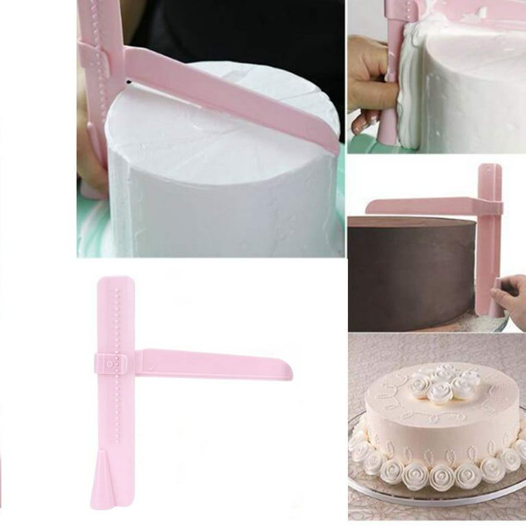 YOUTHINK Cake Scraping Plate, Cream Scraper Baking Supplies For Kitchen  Home Bakery For People For Making Cakes Pizzas For Fondant Cakes Mousse  Cakes 