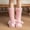 Pink, variant on Onlysocks Cute Cozy Thick Slipper Fuzzy Grips Animal Socks for Women, for Winter Indoor Floor Comfort, White