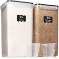thumbnail image 1 of Recipientes de almacenamiento de alimentos WHITE FEATHER SUPPLIES, 8.5 L x 2, 1 of 9