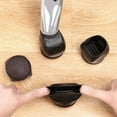 thumbnail image 6 of Silicone Bed Office Chair Wheel Stopper Furniture Legs Caster Cups Chair Feet Floor Protectors Felt Bottom Prevents, 6 of 13