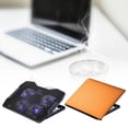 thumbnail image 1 of BotaniNest Laptop Pad With 4 Quiet Fans Adjustable Ergonomic Stand For 14 15.6" Notebooks Slim Portable Computer Cooler For Gaming/, 1 of 6