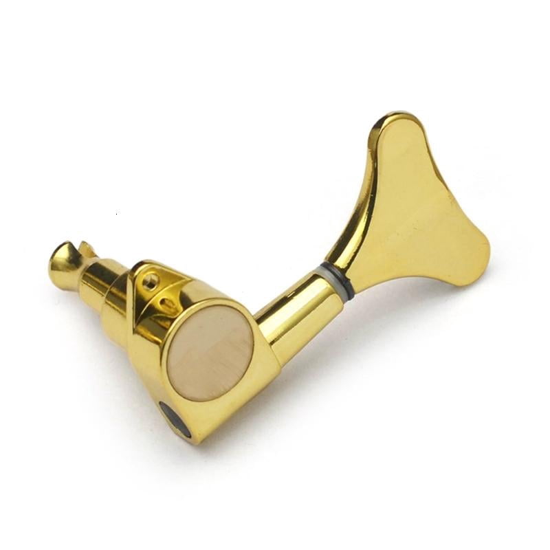 CEORPER Sealed Bass Guitar Tuning Pegs Fishtail Shaped Button Bass Machine Head Tuners