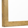 thumbnail image 3 of Sleek Elongated Quatrefoil Frame Mirror, Gold, 3 of 5