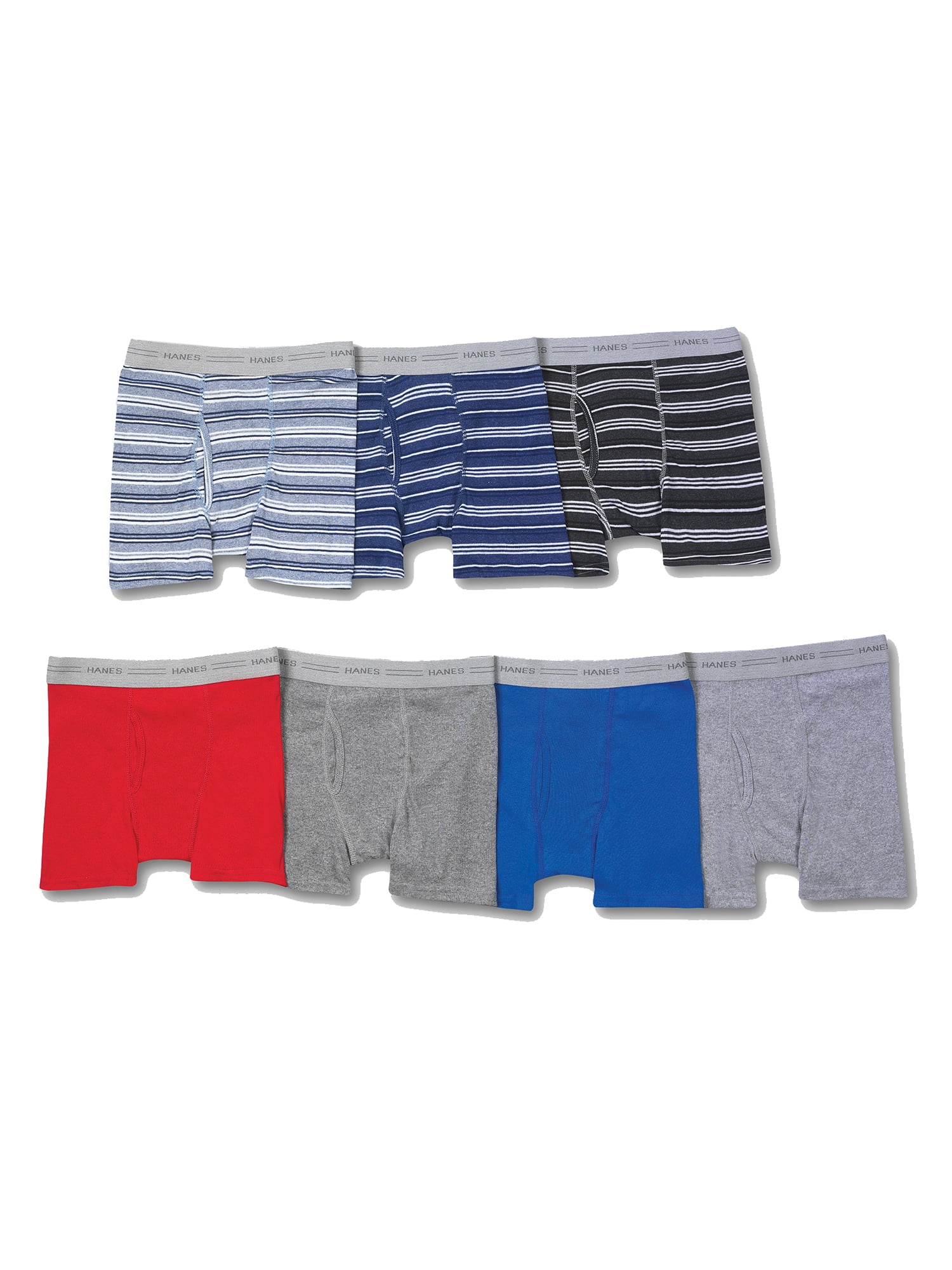 Hanes Boys/' ComfortSoft® Crewneck Undershirt 8-Pack B213N8