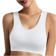 thumbnail image 6 of Besolor Sports Bras for Women High Support Crop Tank Tops Comfortable Workout Exercise Yoga Bra White, 6 of 7