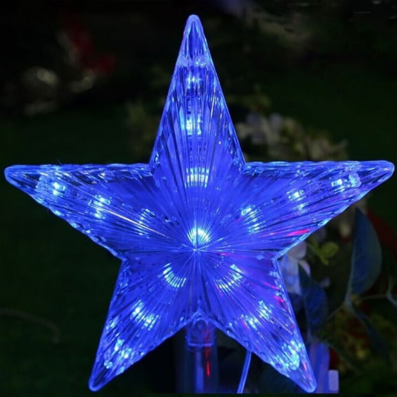Noothes Outdoor LED Star String Lights with Color Changing Effects, Weatherproof Christmas Tree and Garden Decoration for Holiday Displays
