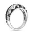 thumbnail image 3 of Everly Women's Diamond and Sapphire Sterling Silver Ring, 3 of 6