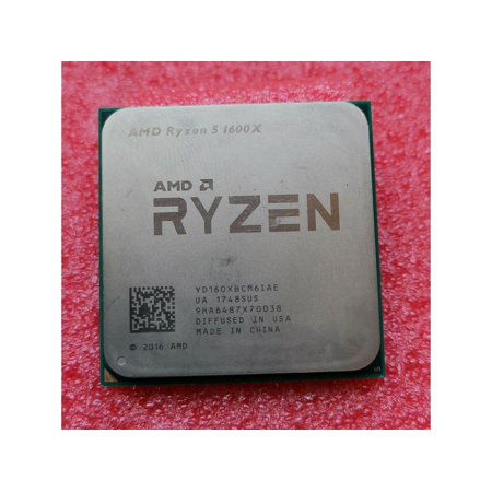 AMD Ryzen 5 1st Gen - RYZEN 5 1600X Summit Ridge (Zen) 6 Core 3.6 GHz (4.0 GHz Turbo) Socket AM4 95W YD160XBCAEWOF Desktop Processor - Like New (No Outer Box, No Heatsink)