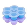 thumbnail image 2 of Acorn Baby Food Container with Thin Lid, 2PK Blue and Purple Meal Prep Container, 2 of 2