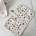 thumbnail image 4 of Kid Pillow Cover Breathable Quilted Baby Pillows Cushion Cotton Pillow Cover with Printed Animal Pattern, 4 of 4