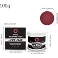 thumbnail image 2 of Metal Polishing Paste, 2 Pcs Pipe Infused Polishing Pads for Chrome Stainless Steel Aluminum Cars, Scratch Remover Metal Care Kit, Tarnish and Oxidation Remover, 2 of 9