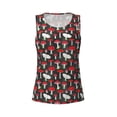 thumbnail image 5 of Goofa Red Mushrooms Printed Womens Workout Tops for Women Sleeveless Yoga Shirts Athletic Running Tank Tops Sleeveless Gym Clothes Workout Apparel-Large, 5 of 9