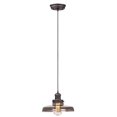 thumbnail image 1 of Maxim 25027MSKBZ-BUI Mini Hi-Bay 1-Light Pendant Cord Hung with Bulb, Bronze, 1 of 1