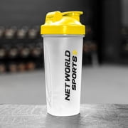 Protein Shaker Bottle (700ml), Yellow [Pack of 20]