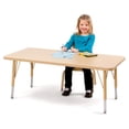 thumbnail image 3 of Rectangle Activity Table - 30" X 48", E-height - Freckled Gray/Blue/Gray, 3 of 3