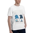 thumbnail image 2 of Bingfone Snow Gnome For Winter Men'S Loose Fit Short-Sleeve Pocket T-Shirt, 2 of 7