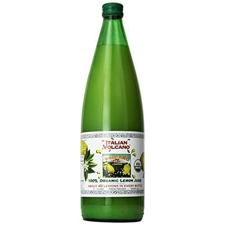 Italian Volcano Juice, Lemon, 33.8 Fl Oz, 1 Count (Best Lemon Juice Recipe)