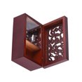 thumbnail image 5 of Caja De Música De Madera Retro, Caja De Música De Cuerda De 18 Notas Hueca En Miniatura De Madera Maciza para Mujeres Niñas Cumpleaños Día De San Valentín Decoración del Hogar(Silver Movement 3), 5 of 5