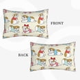 thumbnail image 2 of Yiaed Cute Bull Dog Print Brushed Microfiber Envelope Pillowcases, Standard,Envelope Closure Pillow Cases(Without Pillow Core)-20"x30", 2 of 6