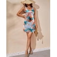 thumbnail image 5 of Ekouaer Women's Tank Nightgown V Neck Sleepshirts Soft Sleeveless Chemise Nightdress, 5 of 6