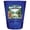 Blue, variant on Fayetteville West Virginia Design E Souvenir Full Color 2 oz Round Shot Glass Blue