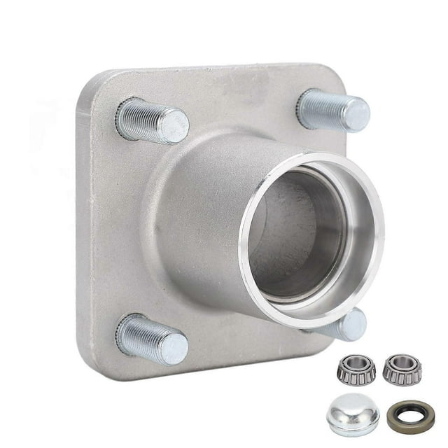 Front Wheel Hub with Bearings Seal Dust Cover 1011892 Replacement for DS Gas Electric Club Car 1974?2003