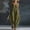 Army Green, variant on Women's Harem Jumpsuit V Neck Sleeveless Harem Overalls Stretchy Adjustable Strap Romper with Pockets Light Gray S