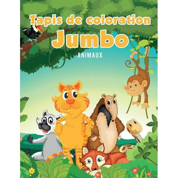 Pad colorare Jumbo: Animali (Paperback)