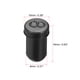 thumbnail image 2 of Tapón de goma Uxcell, SPR-079 EPDM 8mm Dia Inserto de sellado para pasacables, 3 piezas, 2 of 3