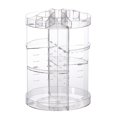 thumbnail image 1 of Organizador de maquillaje, organizador de cosméticos ajustable giratorio de 360 ​​grados, soporte de carrusel de almacenamiento de maquillaje para tocador de baño, 1 of 5