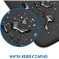 thumbnail image 5 of Large Gaming Mouse Pad with Stitched Edges, Oversized Mousepad with Superior Micro-Weave Cloth, Non-Slip Base, Water Resist Keyboard Pad, Desk Pad for Gamer, Office & Home, 47.3 x 23.6 in, Black, 5 of 6
