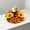 candlestick wreath E, variant on Thanksgiving Candle Ring Wreath, Fall Maple Leaves Pumpkin Berries Candle Rings Wreaths for 3 Inch Center Pillars Thanksgiving Table Centerpieces for Halloween Wedding Autumn Home Party Decor