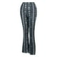 thumbnail image 4 of Gibobby Leggings Afelpados Mujer Pantalones ajustados para para mujer Leggings pierna elástica ocio pantalones para cintura para impresión ancha alta（Azul， L), 4 of 5