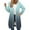 Grey, variant on Longline Zip Up Jacket for Women Double Zipper Sweatshirt Fall Winter Fashion Outerwear Casual Oversized Layering Coat XXXL Size Black