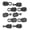 Black, variant on 10 Pairs Retro Metal Buckles Buttons for Clothing Cheongsam Gown Shawl Clasps Costume DIY Sewing Accessories