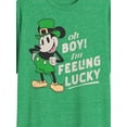 thumbnail image 5 of Disney, Men's & Big Men's St. Patrick's Day Graphic Tee, Mickey, Sizes S-3XL, 5 of 5
