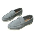 thumbnail image 7 of Willtoo Women’s Twist Strap Faux Suede Slip On Loafers, Closed Toe Soft Light Flat Shoes, Casual Footwear for Office, Shopping & Daily Walking, 7 of 7