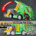 thumbnail image 5 of Maxx Action 3-N-1 Maxx Recycler - Garbage Truck with Lights, Sounds and Motorized Drive, Includes 15 Accessories, Play Vehicles, 5 of 10