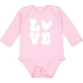 thumbnail image 3 of Inktastic Love Chickens Boys or Girls Long Sleeve Baby Bodysuit, 3 of 5