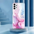 thumbnail image 6 of Allytech Compatible with Samsung Galaxy A13 4G Case, Marble Design Series Case for Women Boys Girls Soft Slim TPU Shockproof Cover for Samsung Galaxy A13 4G, Pink Blue Marble, 6 of 6