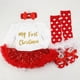 thumbnail image 1 of L Conjunto de traje de mi primera Navidad para bebé niña pequeña, regalos n.° 3, 1 of 2