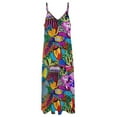 thumbnail image 6 of Mola De Panama Ocean Sleeveless Dress Women's Evening Dress Womans Clothing, 6 of 9