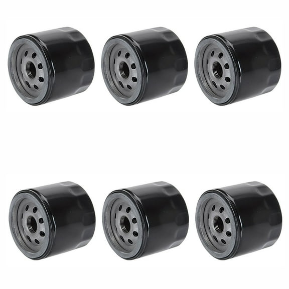Six (6) 492056 492932 696854 842921 Oil Filters Fits Briggs and Stratton 51056 Wix Mower
