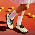 thumbnail image 5 of FUIALDOLG Kids Sneakers for Girls Sportscene Girls Tennis Shoes for Running Athletic Comfortable Cartoon Walking Sneakers, 5 of 8