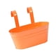 thumbnail image 3 of Maceta colgante con ganchos desmontables, cubo de hierro para cubierta de oficina en casa Naranja, 3 of 8