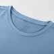 thumbnail image 4 of Tops para hombre, blusas y camisas de cuello redondo y manga corta para hombre, camiseta informal de solapa de color liso a la moda para hombre, blusa de cuello redondo y manga corta para hombre., 4 of 8