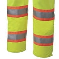 thumbnail image 4 of Pioneer Coverall - Hi-Viz - Traffic Safety - Color:  Hi-Viz Yellow/Green  - Size: 5XL, 4 of 6