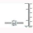 thumbnail image 4 of 1 Carat T.W. Diamond Classic 14kt White Gold Engagement Ring, 4 of 4