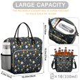 thumbnail image 5 of Pioneer Flower Floral Print Pattern Womens Lunch Box for Work,Insulated Large Lunch Bag,Leakproof Adult Lunch Bag for Work,Beach,Travel,Picnic,Camping, 5 of 6