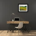 thumbnail image 3 of Eggers, Julie 18x15 Black Ornate Wood Framed with Double Matting Museum Art Print Titled - Italy-Chianti Vineyard in autumn in the Chianti region of Tuscany, 3 of 4